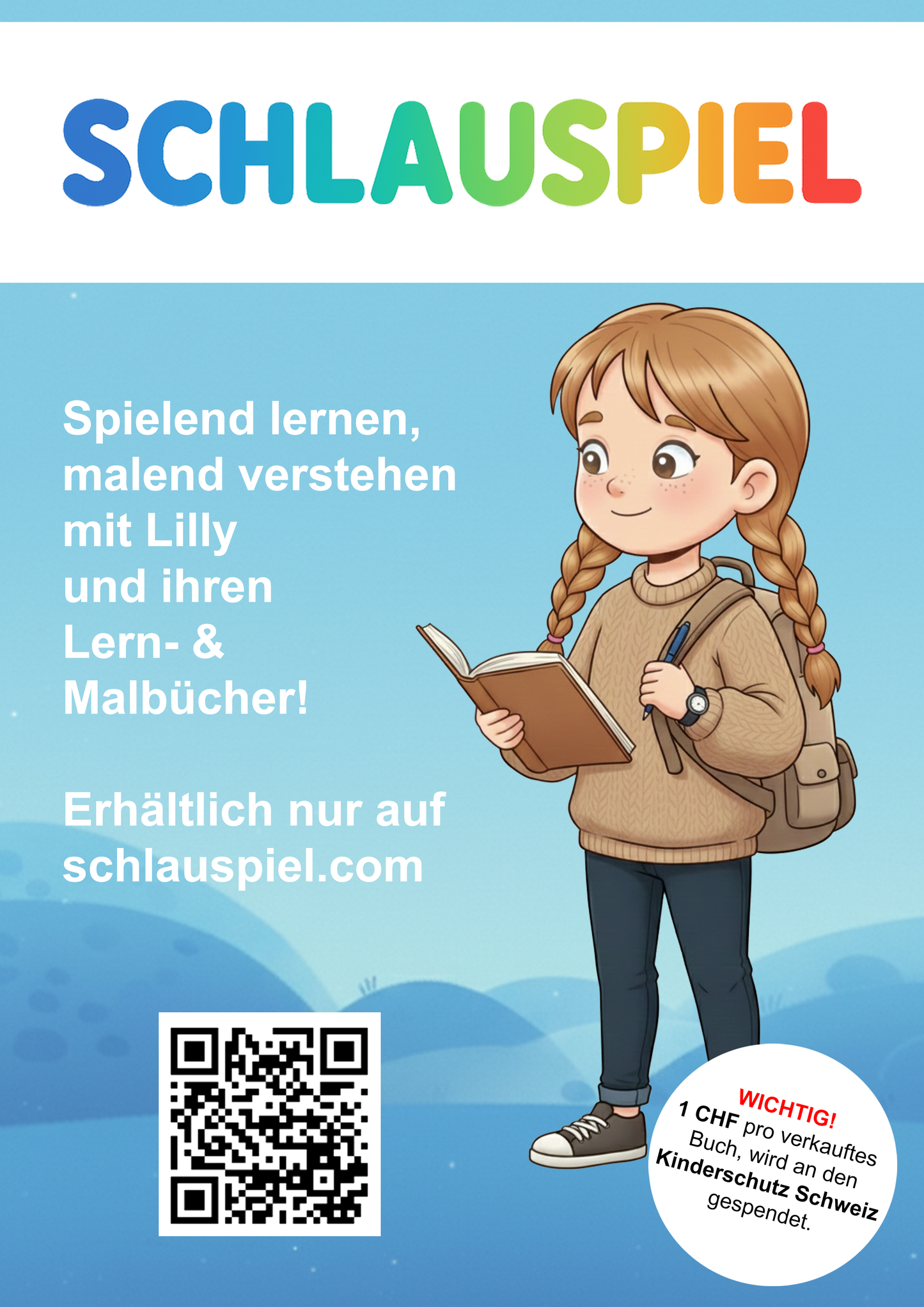 schlauspiel A4 Poster