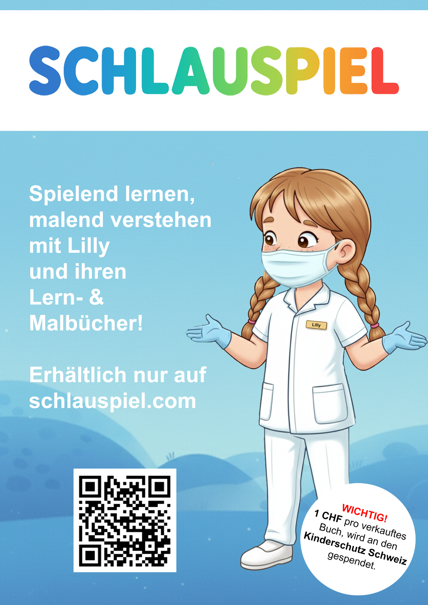 schlauspiel A4 Poster