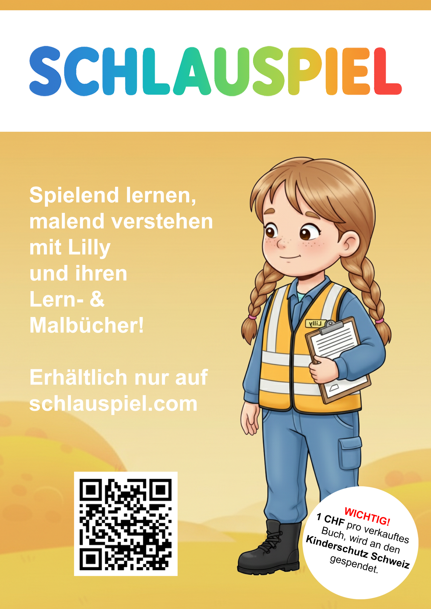 schlauspiel A4 Poster