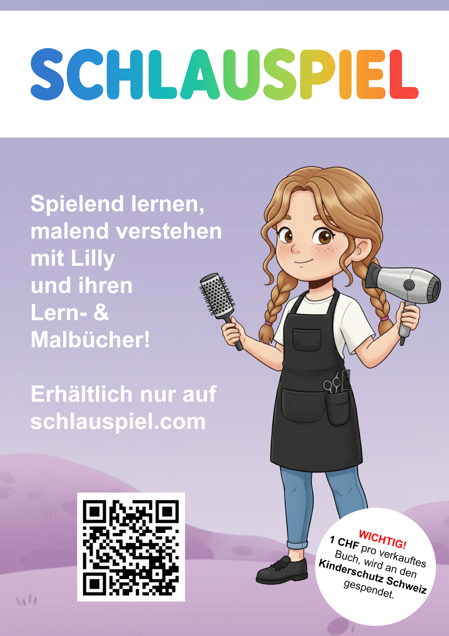 schlauspiel A4 Poster