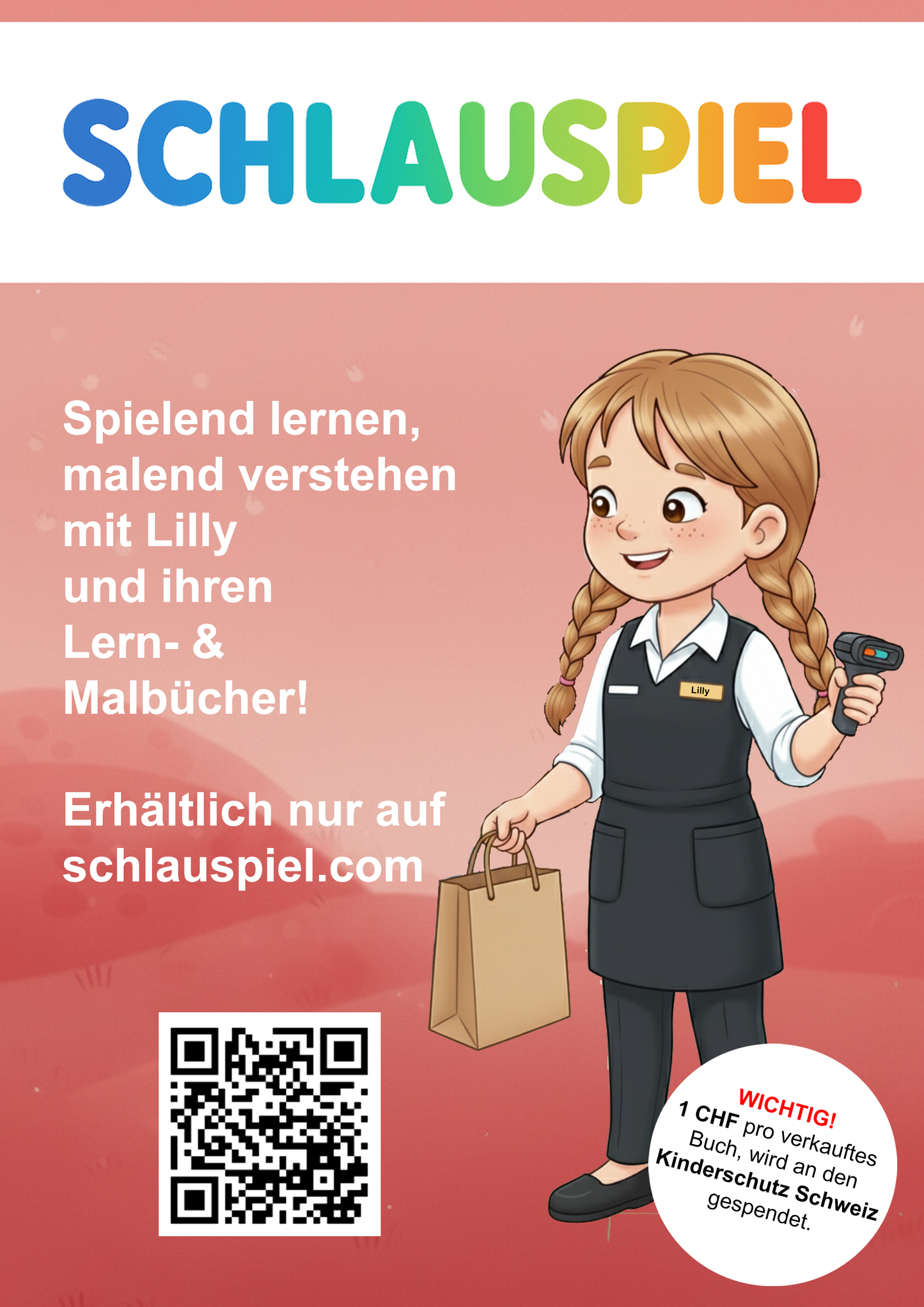 schlauspiel A4 Poster