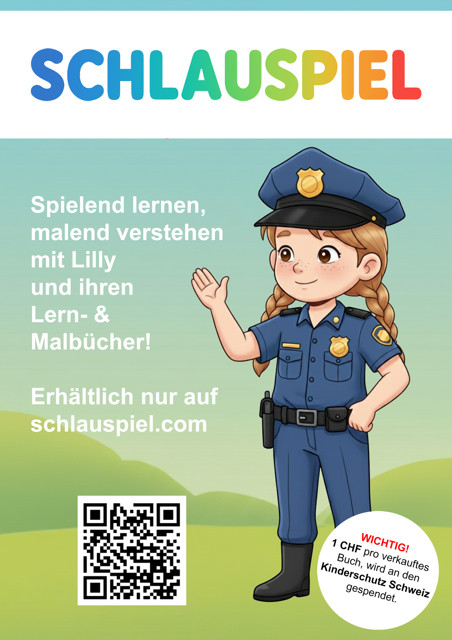 schlauspiel A4 Poster