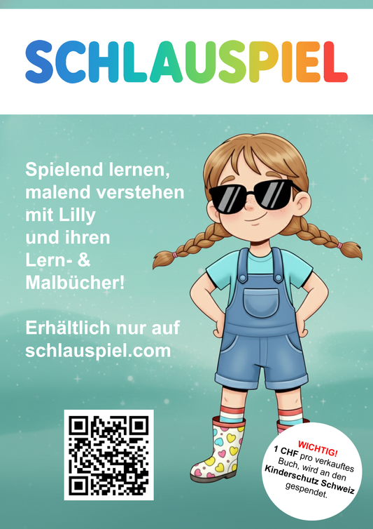 schlauspiel A4 Poster