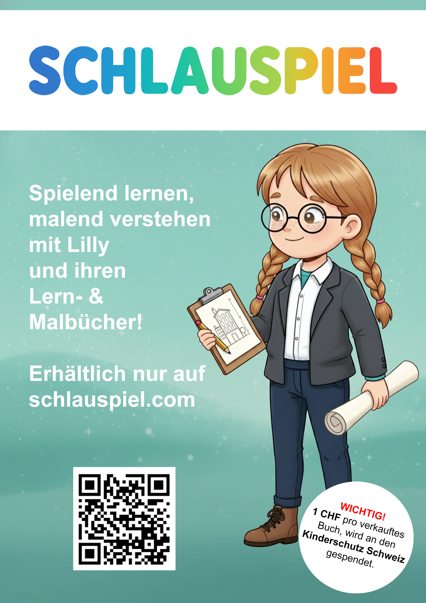 schlauspiel A4 Poster