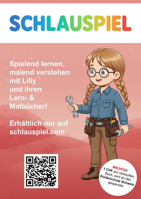 schlauspiel A4 Poster